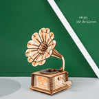 Wooden 3D Carousel Car Puzzle - Educational Stereo Toy
