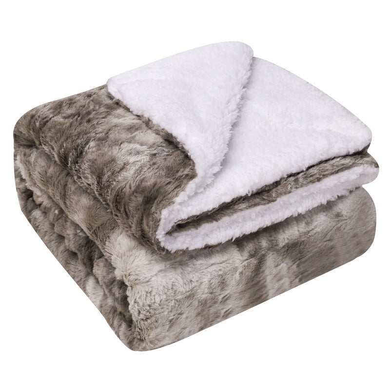 Double Layer Flannel Blanket