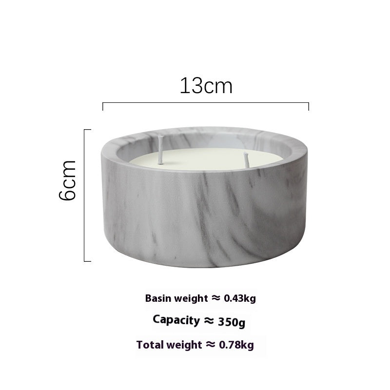 Ceramic Aromatherapy Candle Cup - Empty Holder