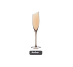 Beveled Big Belly Goblet Crystal Red Wine Electroplated Color Wine Champagne Glass
