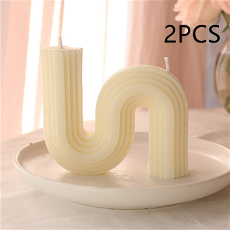 Geometric Artisan Soy Wax Aromatherapy Candles