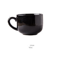 All Black Super Large Mug