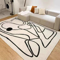 Nordic Modern Abstract Plush Rugs