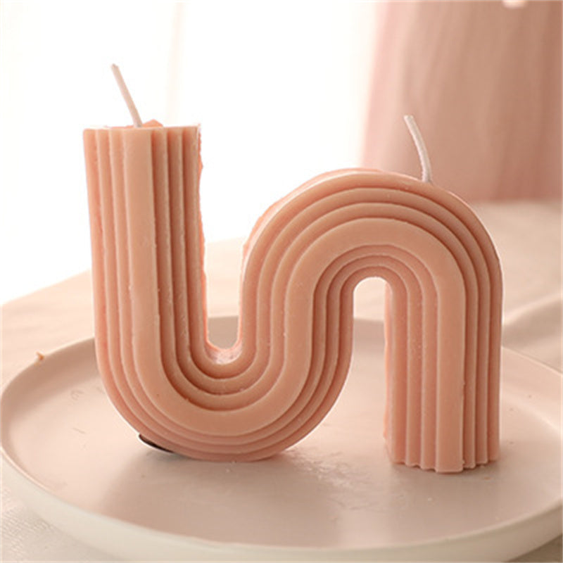 Geometric Artisan Soy Wax Aromatherapy Candles