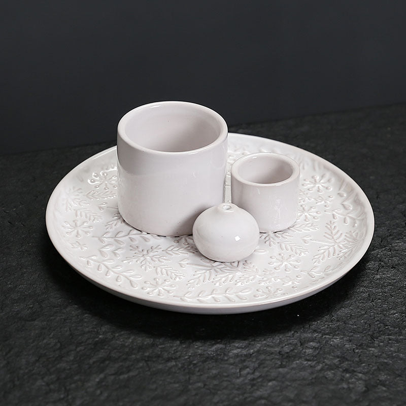 Ceramic Incense Burner - Handcrafted Zen Holder