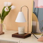 Wooden Wax Melting Lamp - Atmosphere Night Light