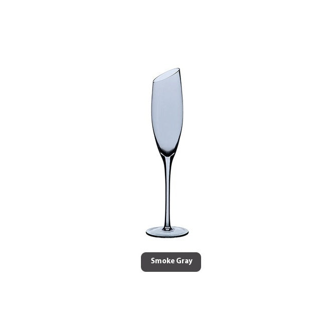 Beveled Big Belly Goblet Crystal Red Wine Electroplated Color Wine Champagne Glass