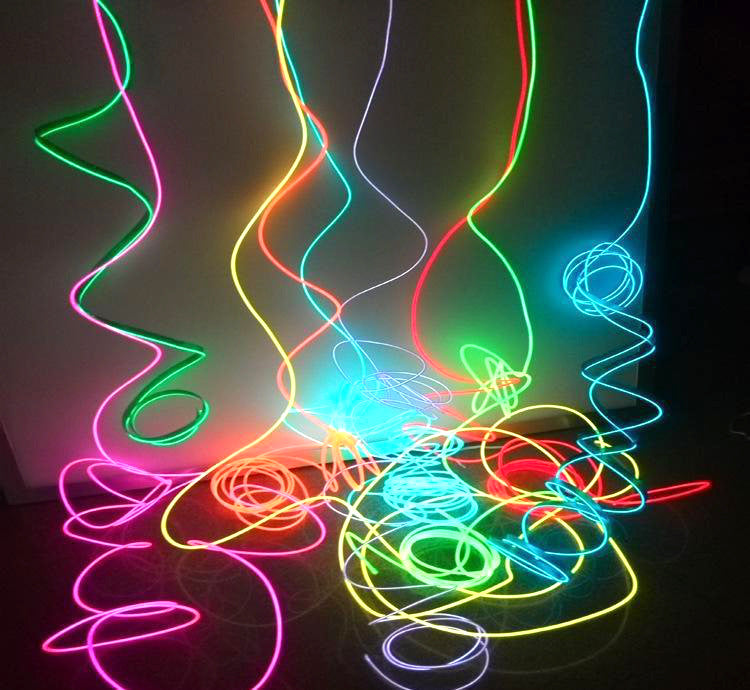 2M Neon EL Wire Light - Dance Party Decor LED