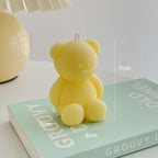 Adorable Bear Candle - Cute Paraffin Decor