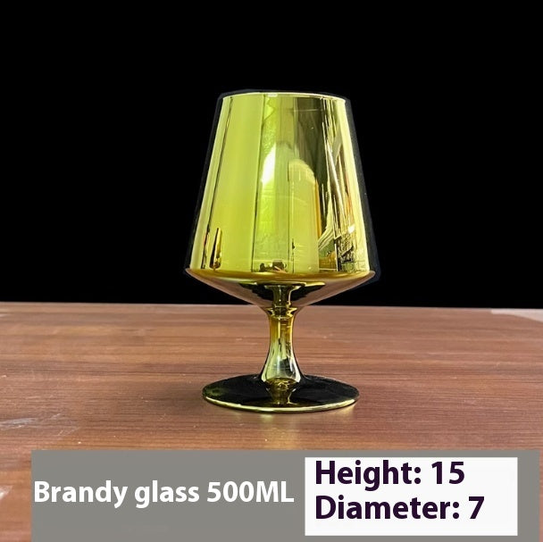 Golden Wine Glasses