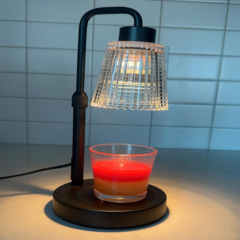 Metal Wax Melting Lamp - Modern Industrial Warmer