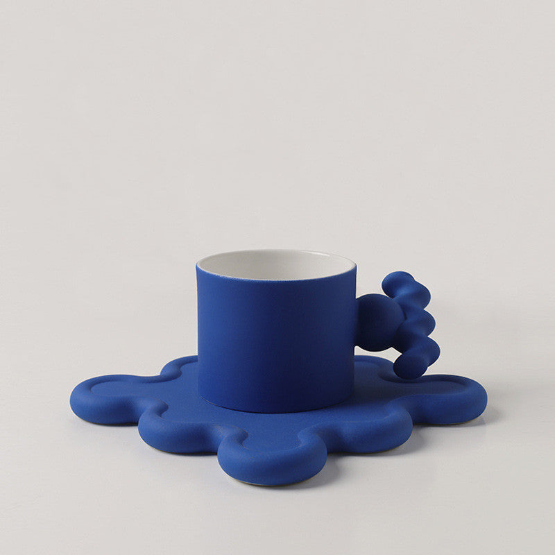 Coffee Cup Couple Mug Frosted Ceramic Mug Gift Box Set