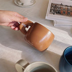 Matte Frosted Texture Mug - Large Capacity Microwaveable