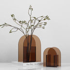Acrylic Vase - Modern Clear Design
