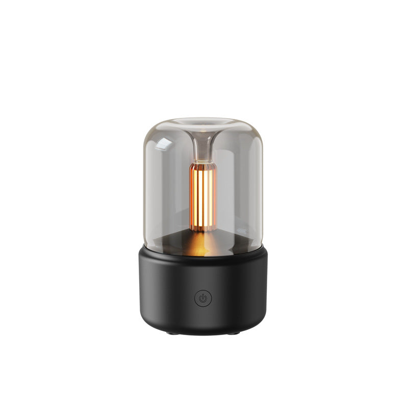 Candlelight Aroma Diffuser - LED Night Light Humidifier