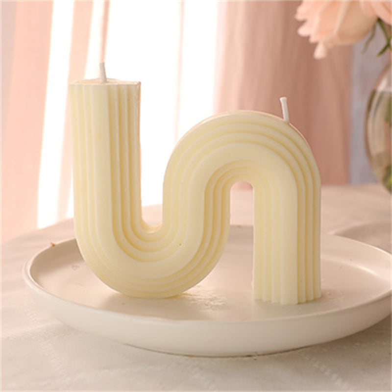 Geometric Artisan Soy Wax Aromatherapy Candles