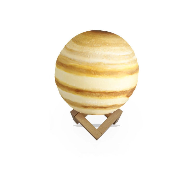 Moon & Jupiter LED Table Lamp - Creative Night Light