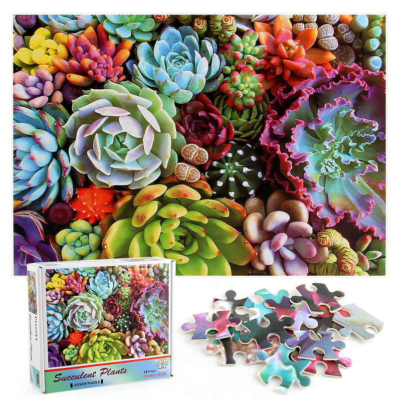 Succulent Plants Puzzle