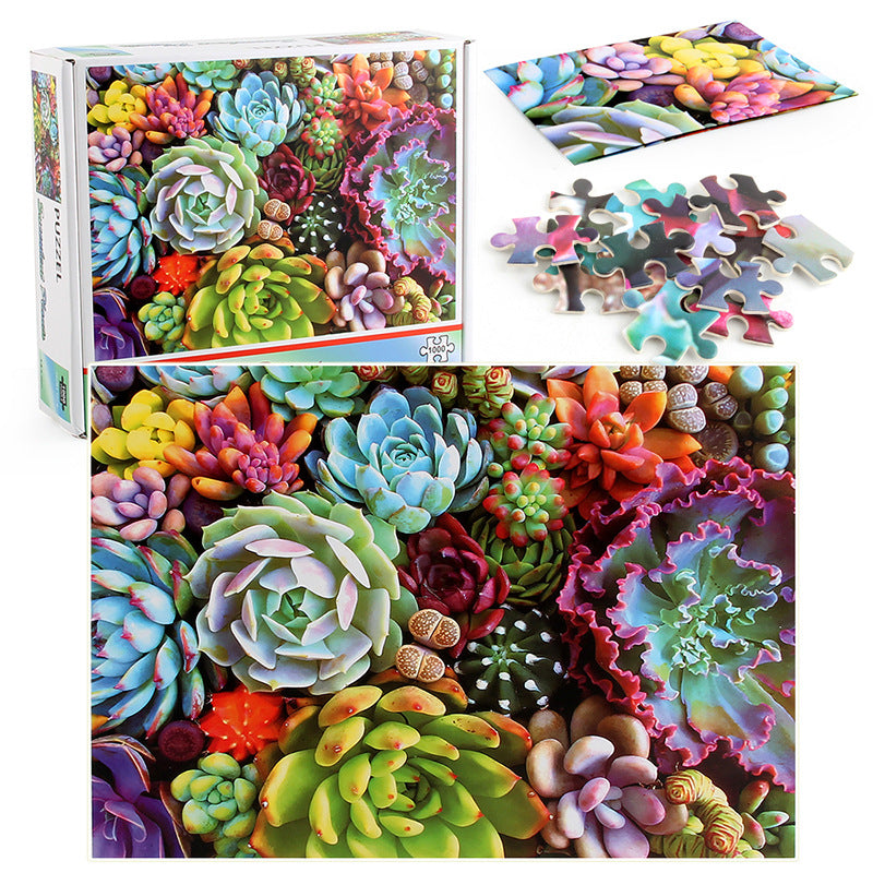 Succulent Plants Puzzle