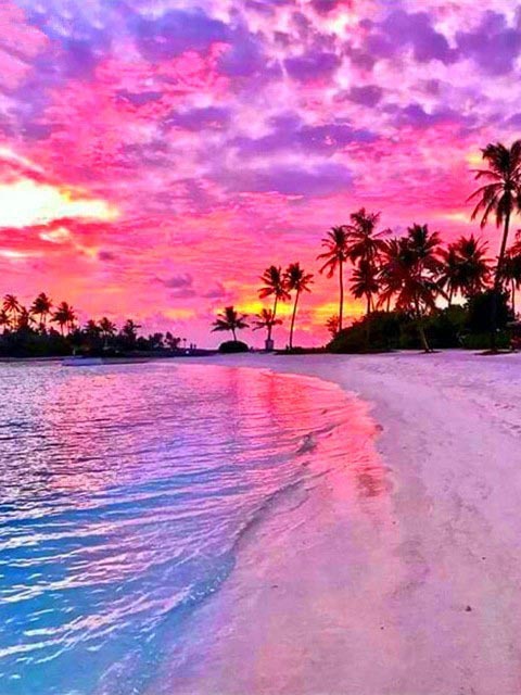 Seaside Landscape Diamond Painting - Full Diamonds