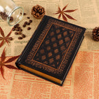 Stylish leather notebook