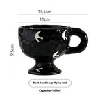 Personalized Simple Ceramic Creative Mug Hand-pinching Irregular