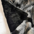 Peacock Fur Blanket