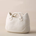 Nordic Morandi Handbag Ceramic Vase - Creative Design
