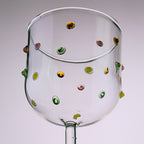 Creative Colored Candy Bean High Beauty Wine Glass