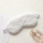 Fur blackout sleep eye mask