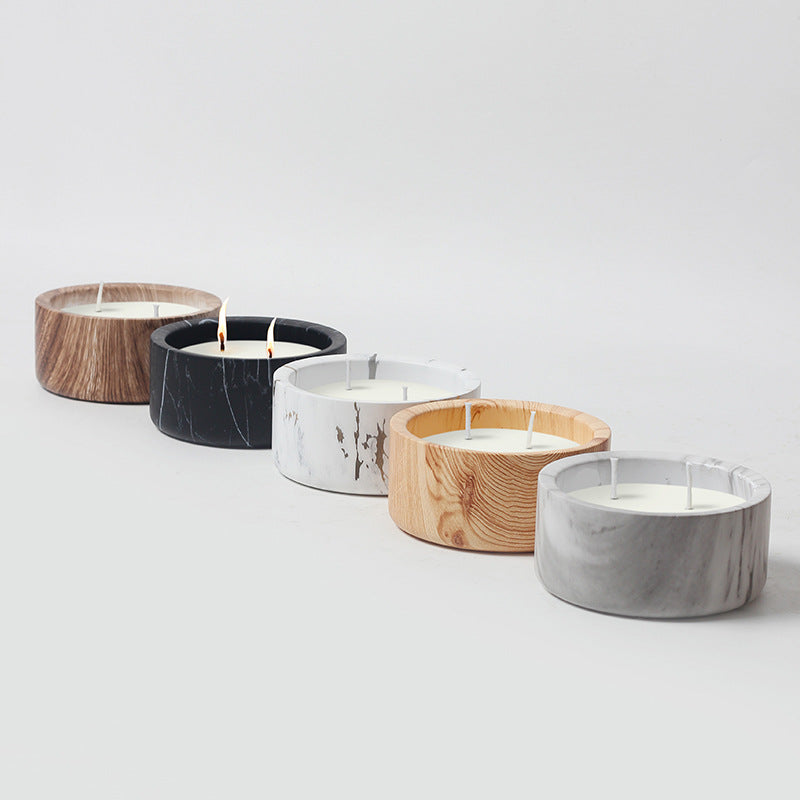 Ceramic Aromatherapy Candle Cup - Empty Holder