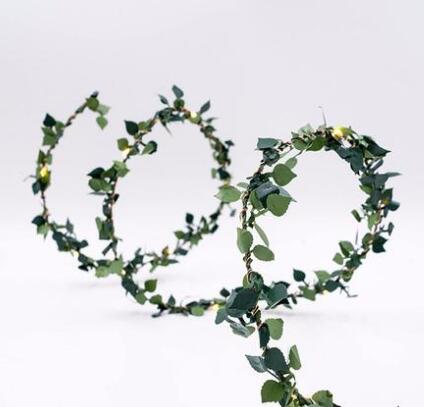 2M LED String Lights - Leaf Garland Decoration
