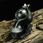 Ceramic Teapot Backflow Incense Burner - Tea Ceremony