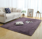 Silky Fluffy Carpet - Modern Long Plush Shaggy Rug
