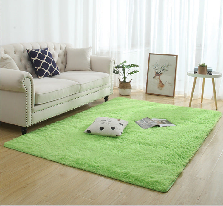 Silky Fluffy Carpet - Modern Long Plush Shaggy Rug