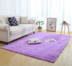 Silky Fluffy Carpet - Modern Long Plush Shaggy Rug
