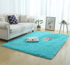Silky Fluffy Carpet - Modern Long Plush Shaggy Rug