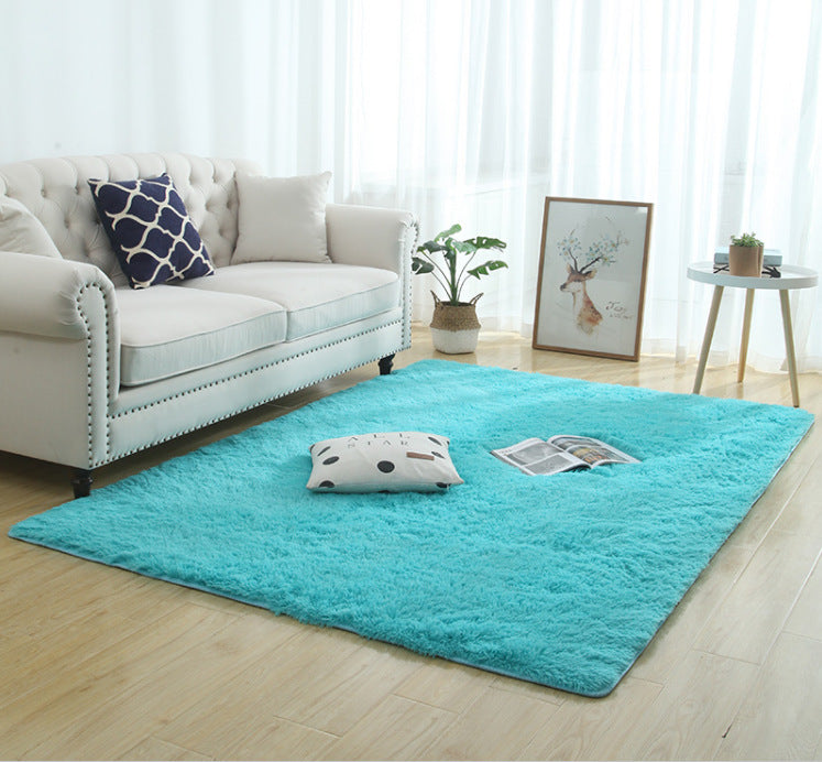 Silky Fluffy Carpet - Modern Long Plush Shaggy Rug