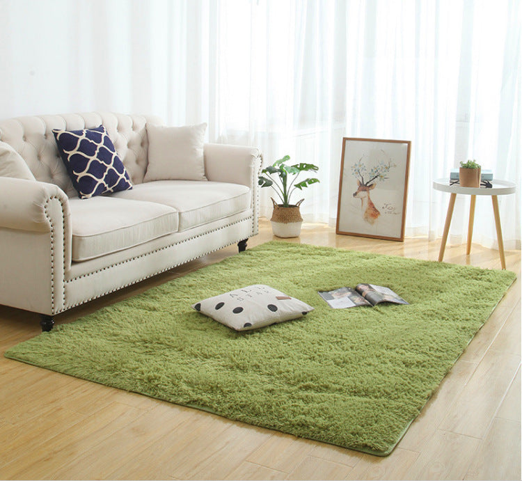Silky Fluffy Carpet - Modern Long Plush Shaggy Rug