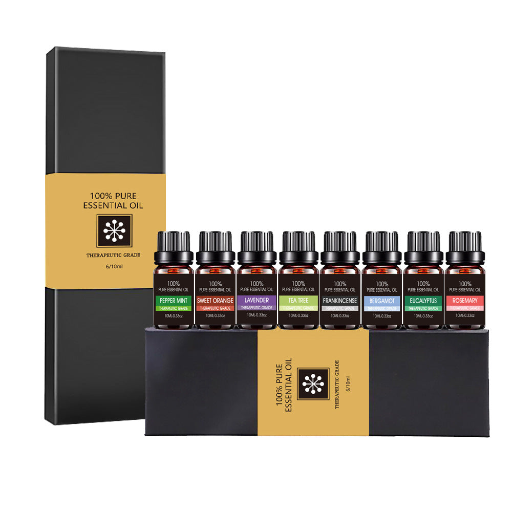 Essential Oils Set - Aromatherapy Collection