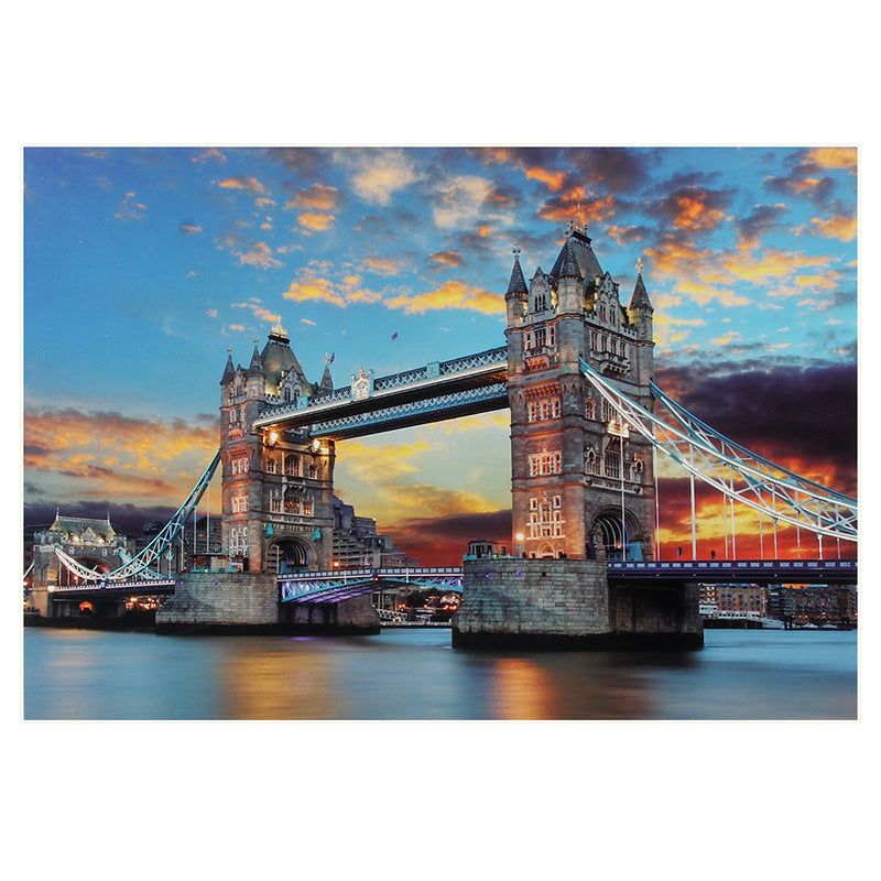 Tower Bridge Landscape Puzzle - 1000 Piece Adult Jigsaw