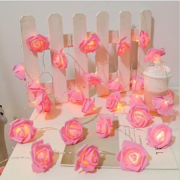 LED Rose Flower Lights - Romantic Decoration