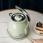 Retro European-Style Electric Kettle - Mini Small Boiler
