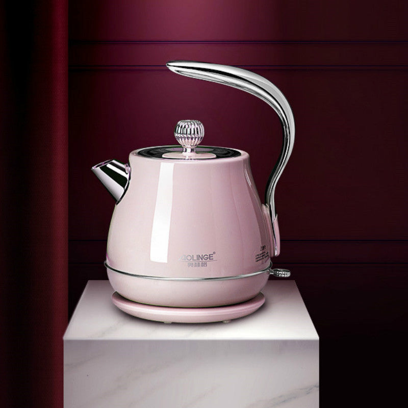 Retro European-Style Electric Kettle - Mini Small Boiler