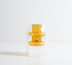 Nordic Colorful Glass Vase - Ins Transparent Design