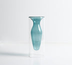 Nordic Colorful Glass Vase - Ins Transparent Design