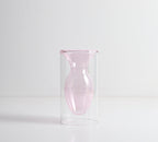 Nordic Colorful Glass Vase - Ins Transparent Design