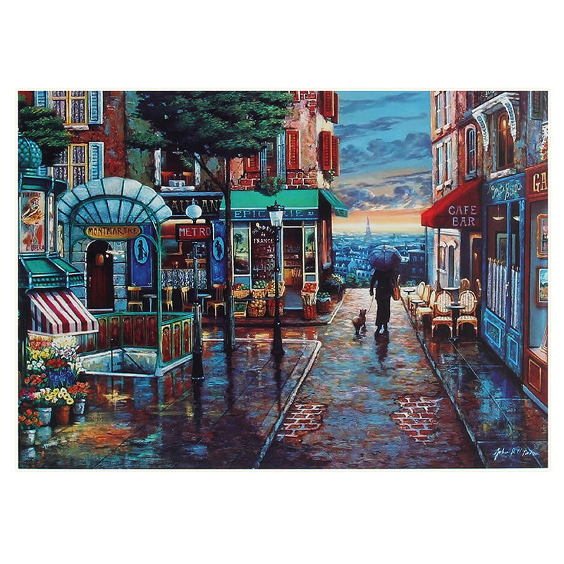Whiskey Romantic City Streets Puzzles