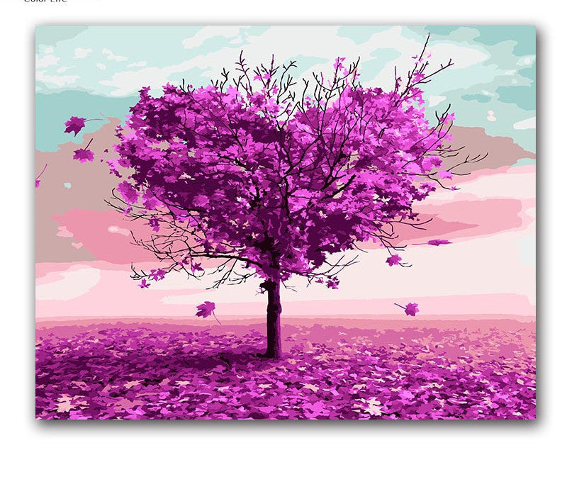 Love Tree Paint by Number