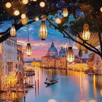 Night Scene Paint By Number Kit